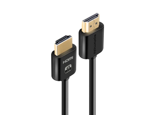 Promate ProLink4K2-300  HDMI Cable 3M, Universal Ultra High-Speed 4K UHD Resolution HDMI Cable with 3D Video and Ethernet Support for Laptops